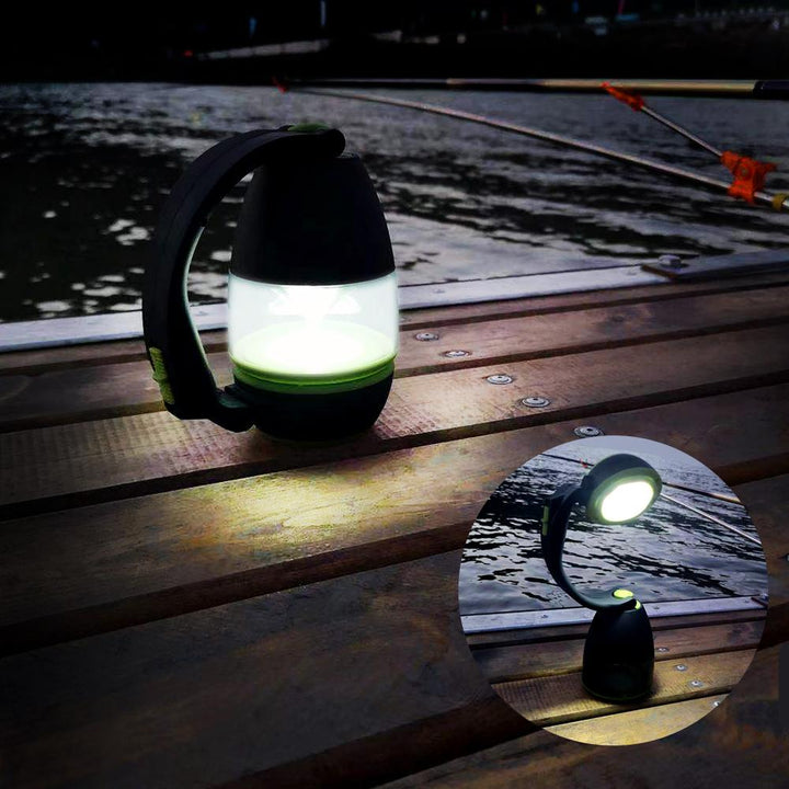 Maclean LED lampa 3 v 1, kempingová, stolová, baterka, 1W, 60-200lm, studená biela 6000K, 18650 1500mAh, funkcia powerbank MCE298