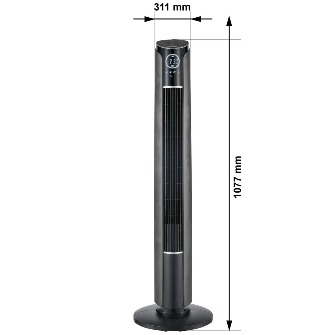 Blaupunkt AFT801 - výkon 45 W s funkcí displeje, časovače a oscilace