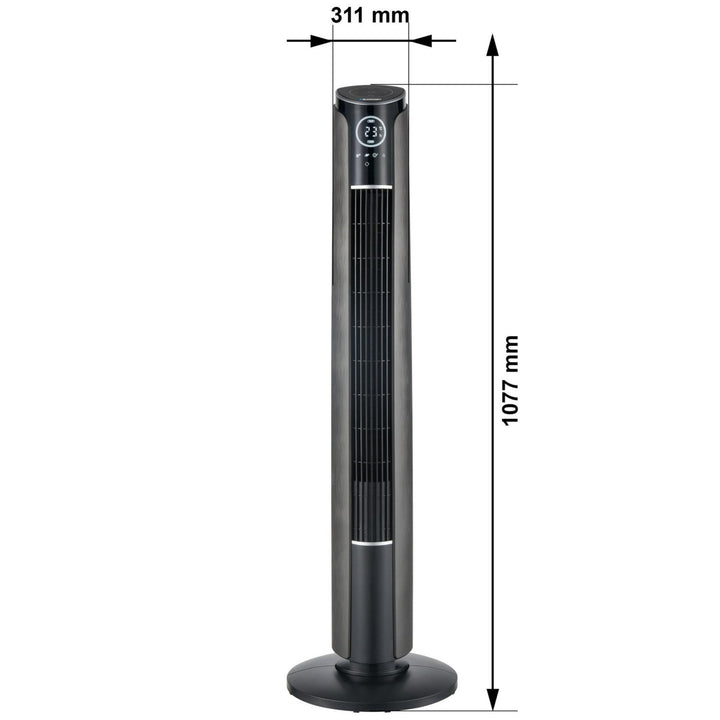 Blaupunkt AFT801 - výkon 45 W s funkcí displeje, časovače a oscilace