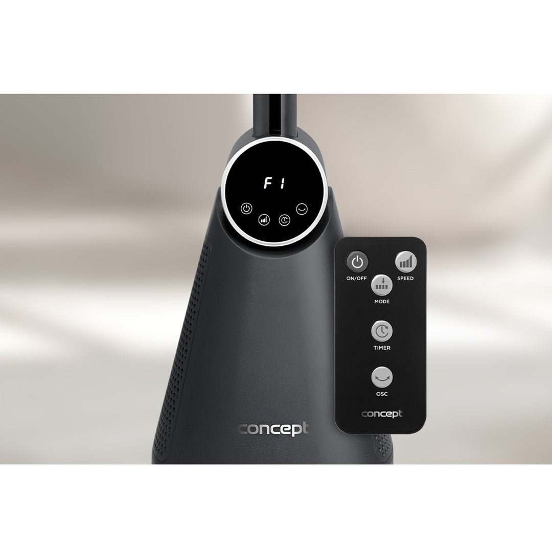 Sloupový ventilátor Concept VS5130 s dálkovým ovládáním 50 W, 101 cm, 3 rychlosti, 15 hodinový časovač