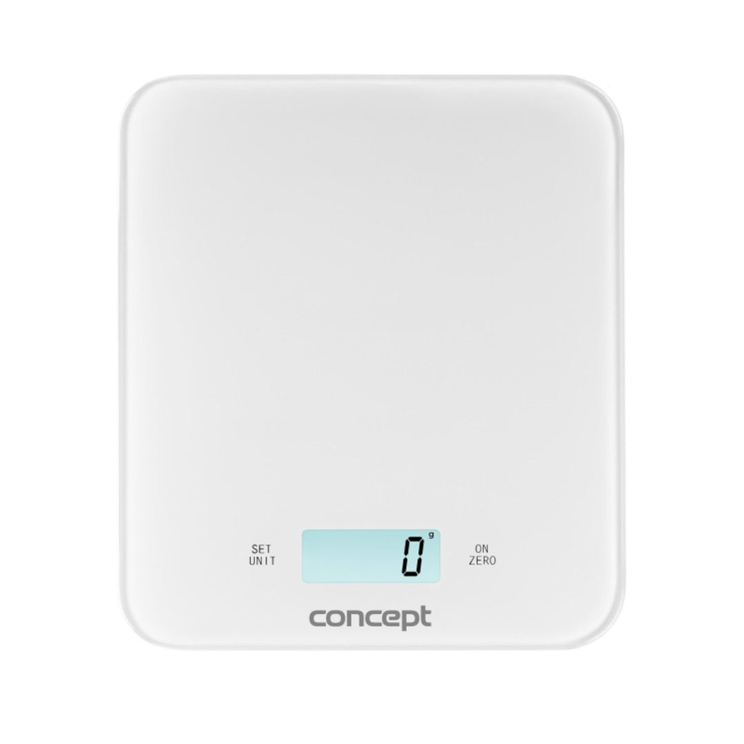 Digitálna kuchynská váha Concept 15 kg LCD biela VK5711