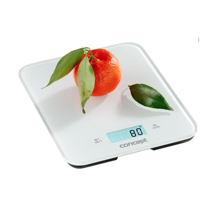 Digitálna kuchynská váha Concept 15 kg LCD biela VK5711