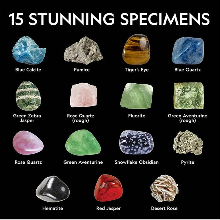 National Geographic - Štartovacia súprava hornín a minerálov