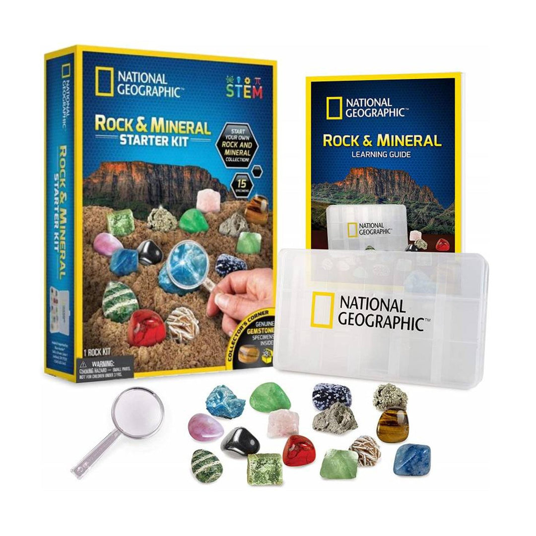 National Geographic - Štartovacia súprava hornín a minerálov