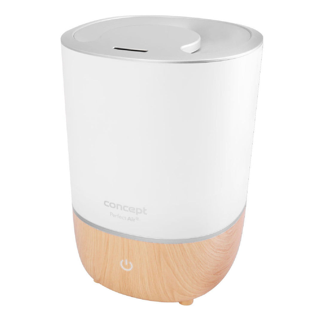 Zvlhčovač vzduchu Perfect Air Aromatherapy Diffuser 4 litre 3 úrovne intenzity pary Vhodný pre miestnosti do 30 m2 (biely)