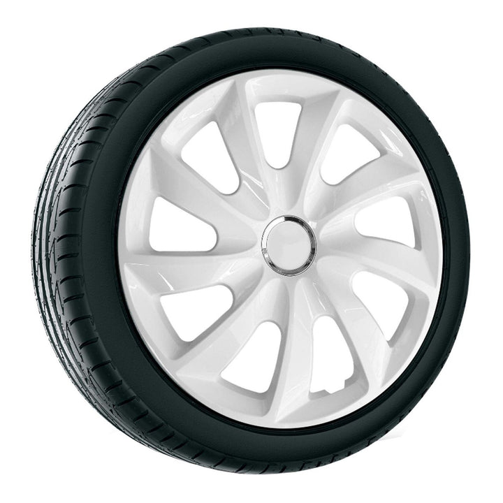 17'' NRM STIG WHITE BIELE LAKOVANÉ NÁBOJE 4 kusy