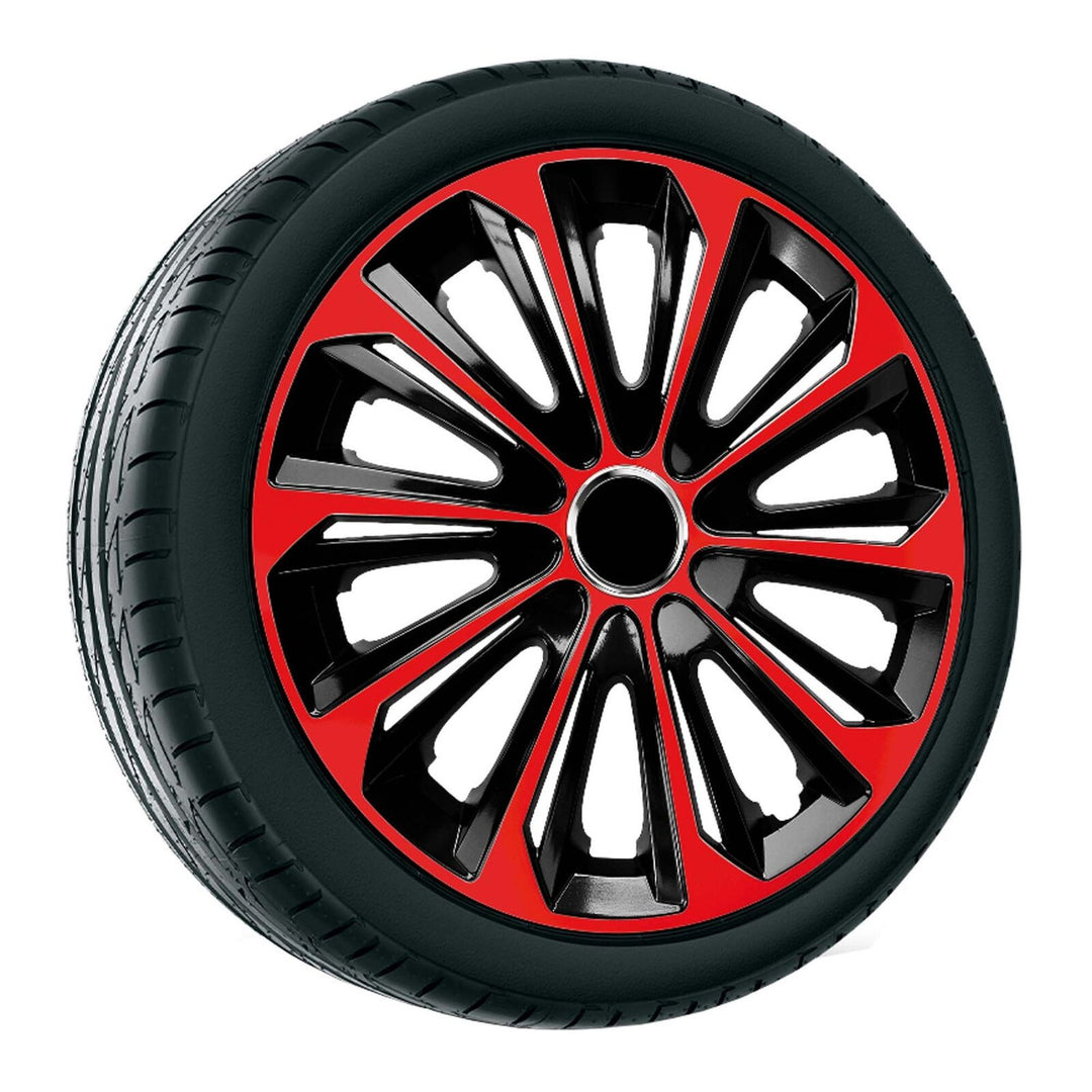 Čiapky 16'' NRM EXTRA STRONG RED BLACK červená/čierna 4 kusy