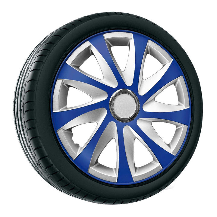 Čiapky 14'' NRM EXTRA DRIFT BLUE SILVER modro-strieborné 4 kusy