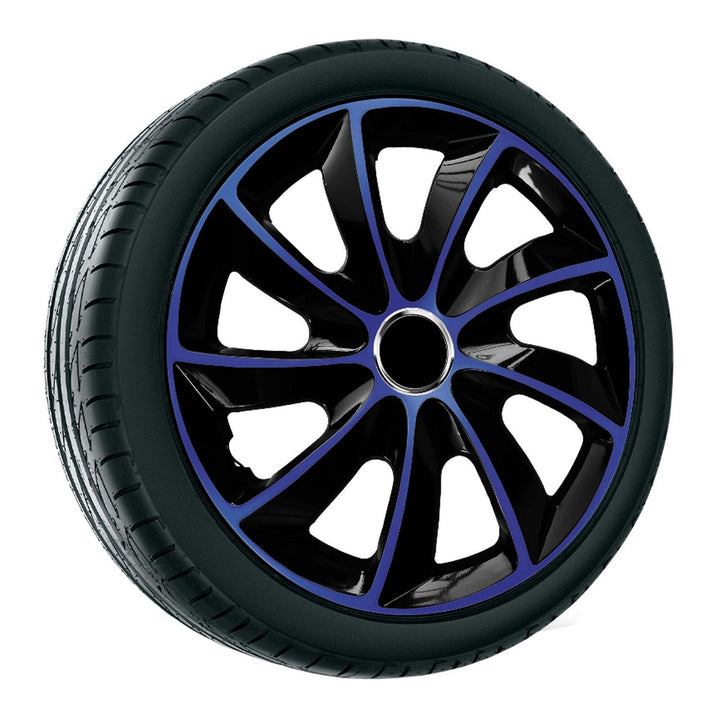 Krytky 15" NRM EXTRA STIG BLUE BLACK modrá/čierna 4 kusy