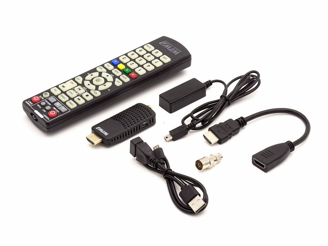 DVB-T/T2 H.265 Hdmi prijímač s displejom mini Wiwa ideálny na príjem nového signálu DVB T2