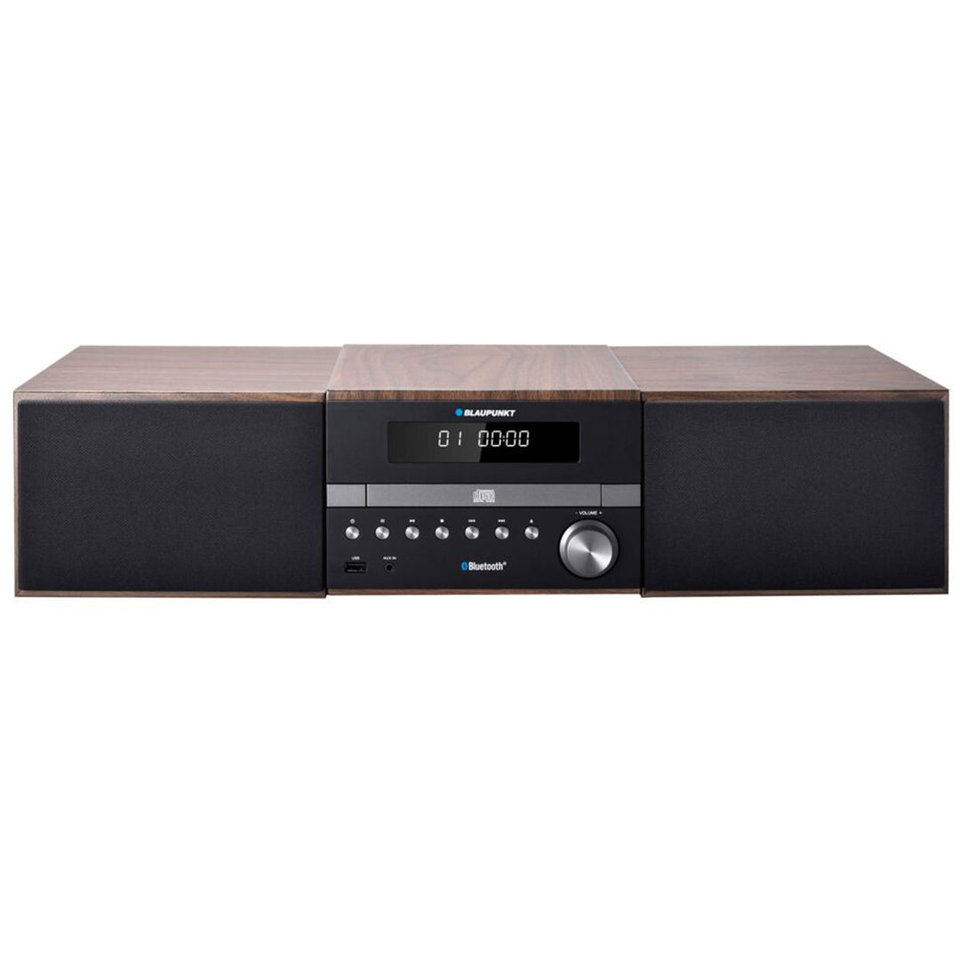 Mikro HiFi systém Stereo systém s Bluetooth a diaľkovým ovládaním Kompaktný systém FM rádio 2x50W AUX LED displej CD prehrávač CD/-R/-RW/MP3/WMA