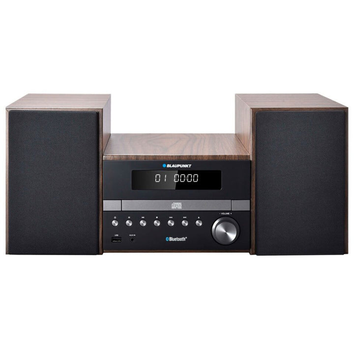 Mikro HiFi systém Stereo systém s Bluetooth a diaľkovým ovládaním Kompaktný systém FM rádio 2x50W AUX LED displej CD prehrávač CD/-R/-RW/MP3/WMA