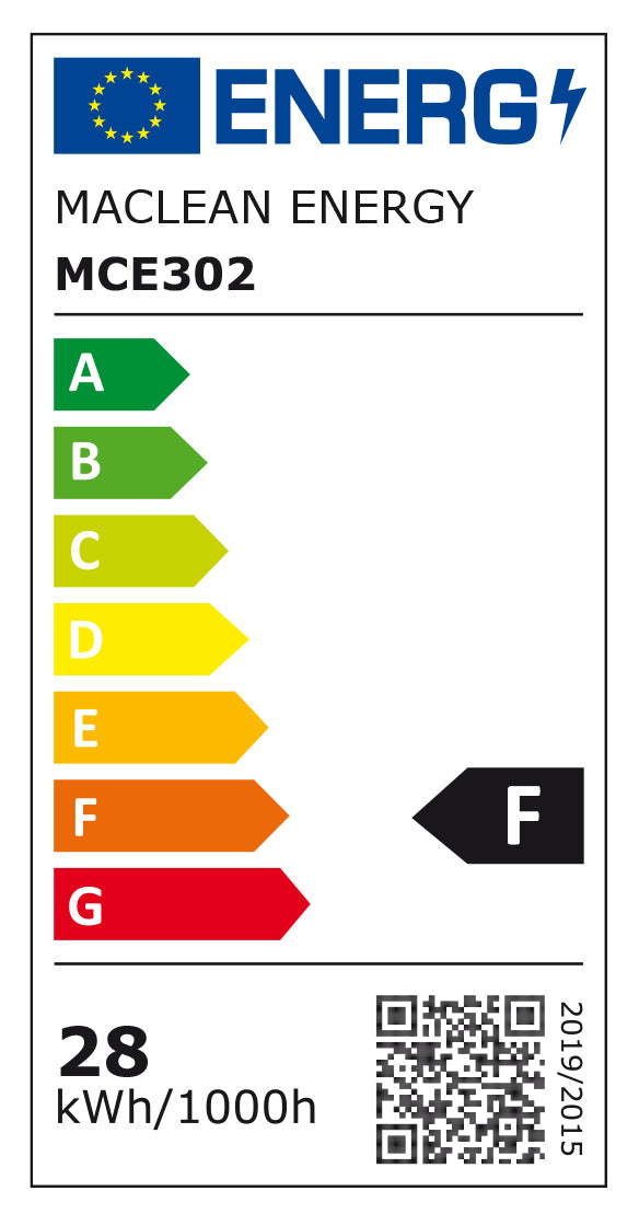 Maclean LED žiarovka, E27, 28W, 220-240V AC, studená biela, 6500K, 2940lm, MCE302 CW