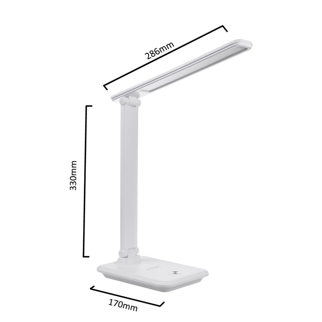 Stmievateľná stolná LED lampa Stolná lampa 9W IP20 3000K 4500K 6500K