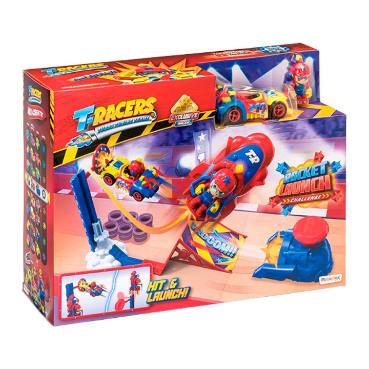 Exkluzívne vozidlo T - Racers Rocket Launch Playset