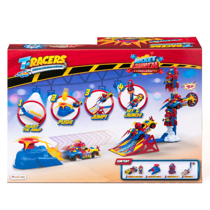 Exkluzívne vozidlo T - Racers Rocket Launch Playset