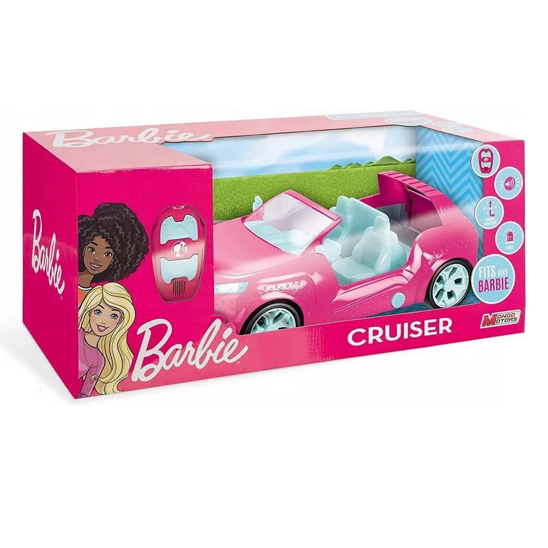 Barbie ružový SUV 45 cm set s diaľkovým ovládaním až 5 km/h