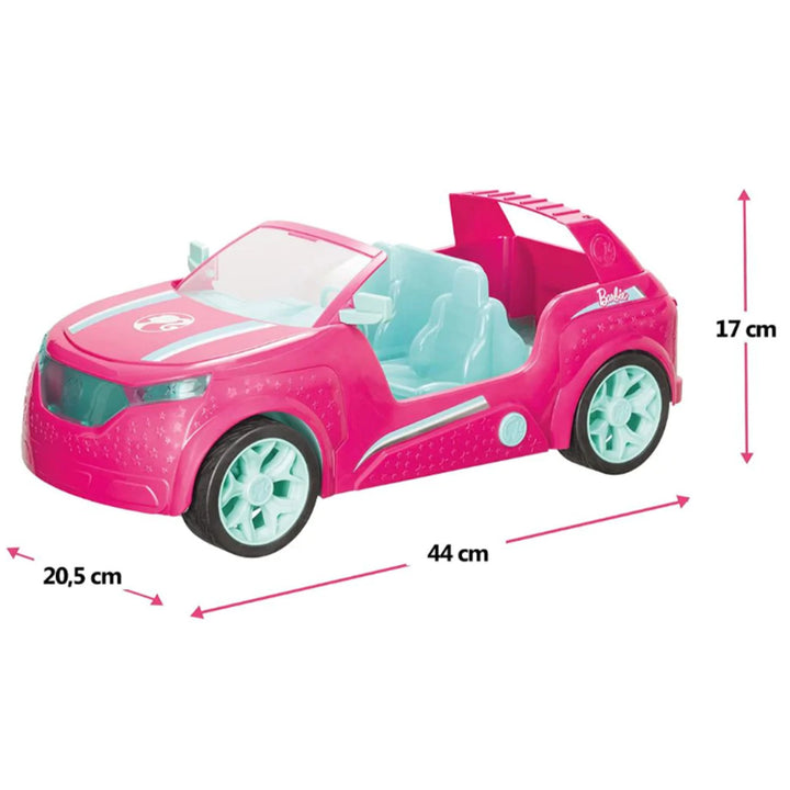 Barbie ružový SUV 45 cm set s diaľkovým ovládaním až 5 km/h