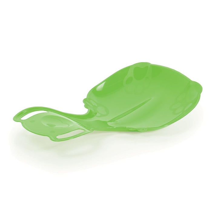 Detský klzák Snow Slide Polar Bear 1 z plastu, zelený