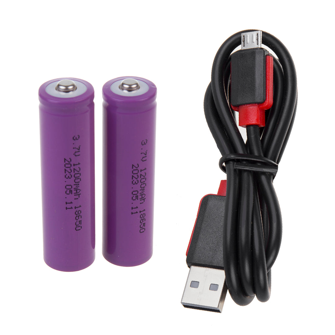 Magnetická dielenská lampa Maclean COB, 2x1200mAh, 700lm, USB Type-C/Micro USB, MCE307