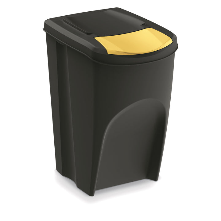 Keden SORTI BOX odpadkový kôš 4x35l - čierny recyklácia