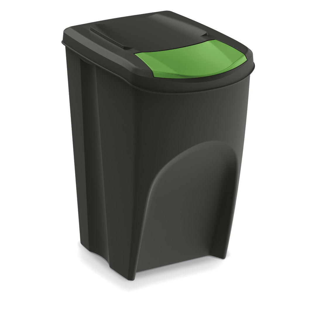 Keden SORTI BOX odpadkový kôš 4x35l - čierny recyklácia
