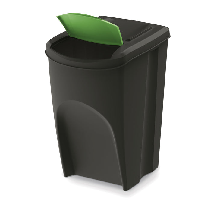 Keden SORTI BOX odpadkový kôš 4x35l - čierny recyklácia