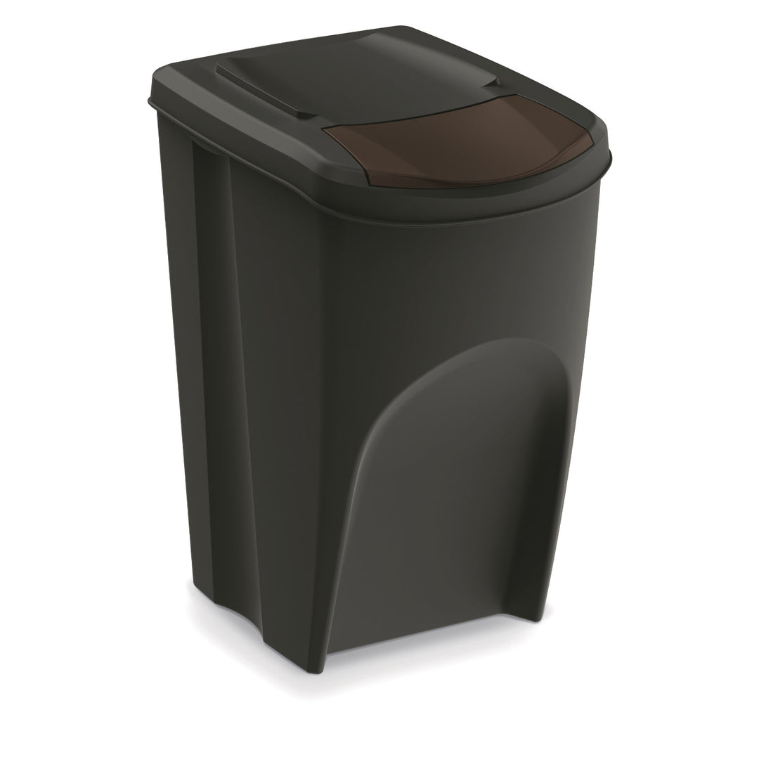 Keden SORTI BOX odpadkový kôš 4x35l - čierny recyklácia
