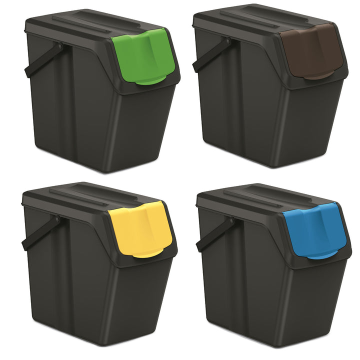 Sada košov na triedenie odpadu Sortibox 4x25L ISWB25S5