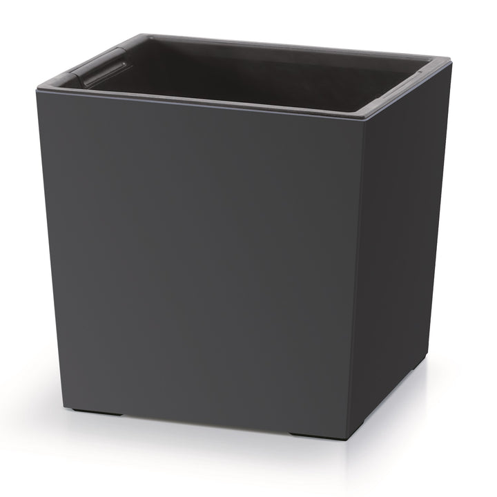 Prosperplast Kvetináč 2v1 s vnútorným kvetináčom Kvetináč na bylinky Plastový štvorcový 24 cm x 24 cm x 23,5 cm