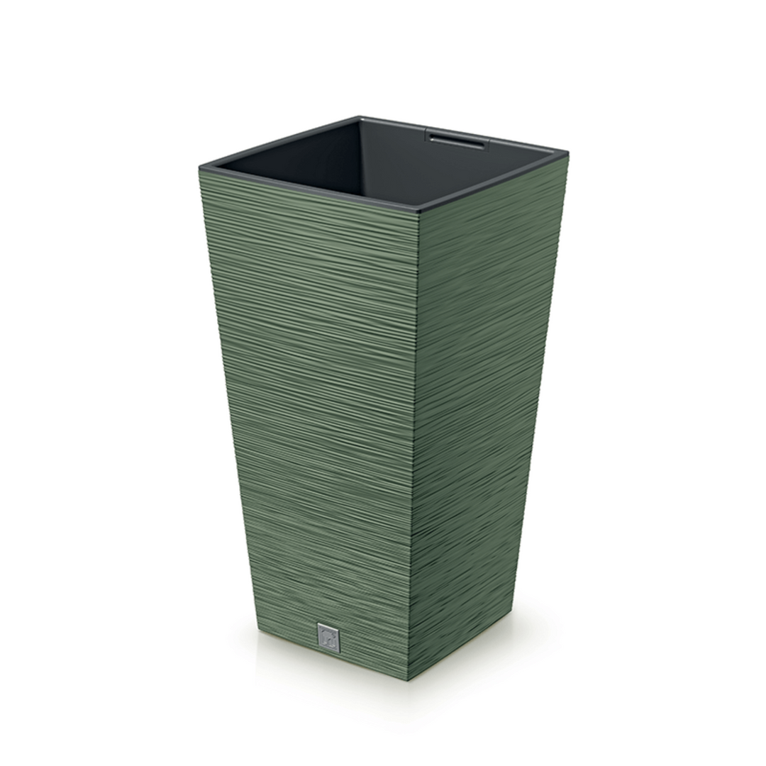 Prosperplast Furu Square DFSH300-5415C kvetináč - zemito zelený