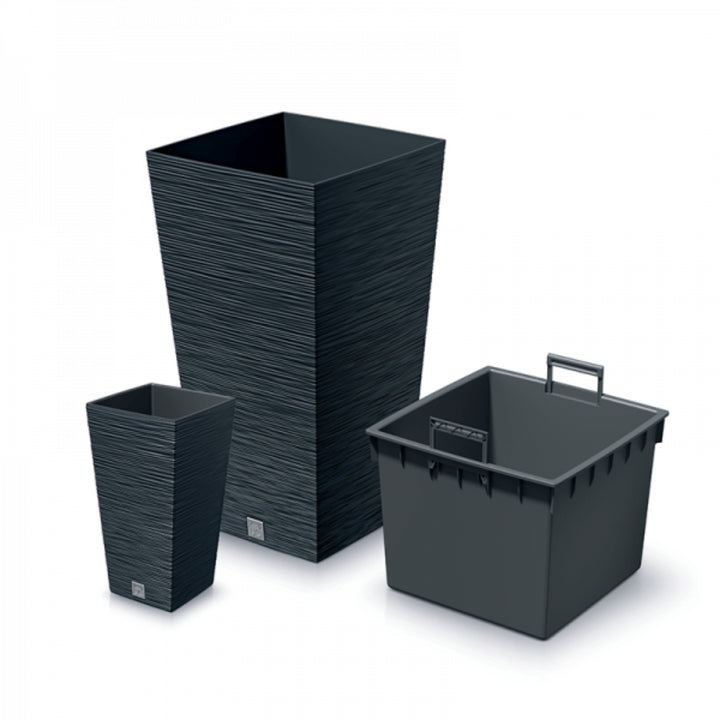 Prosperplast Furu Square DFSH300-433 kvetináč - antracit
