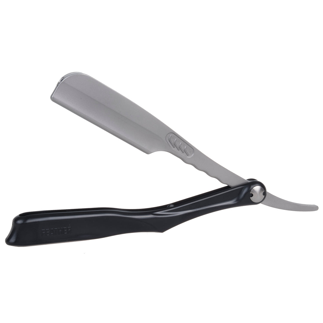Holiaci strojček na żyletki shavette Feather Professional Artist Club Black ACS-RB
