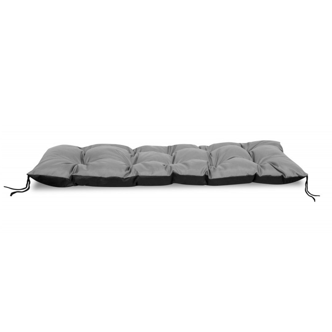 Vankúš na záhradné lehátko 120x50 cm Vodotesný PVC Codura Grey