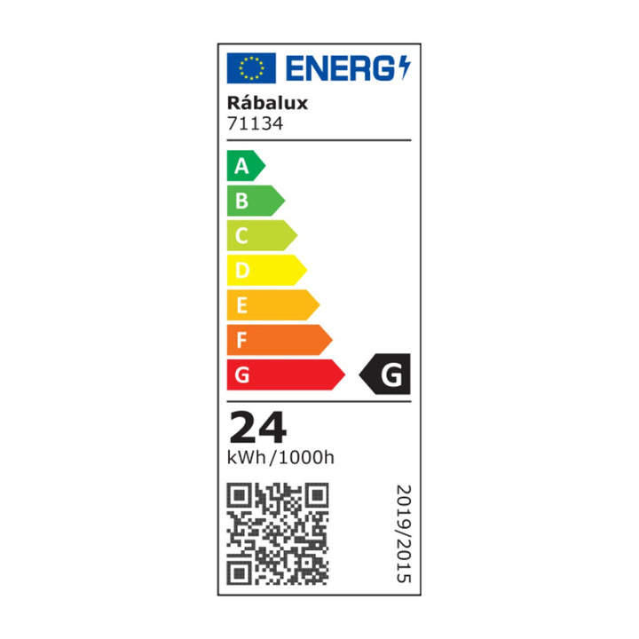 Okrúhle stropné svietidlo so senzorom pohybu Lucas Rabalux white 24W 71134 LED