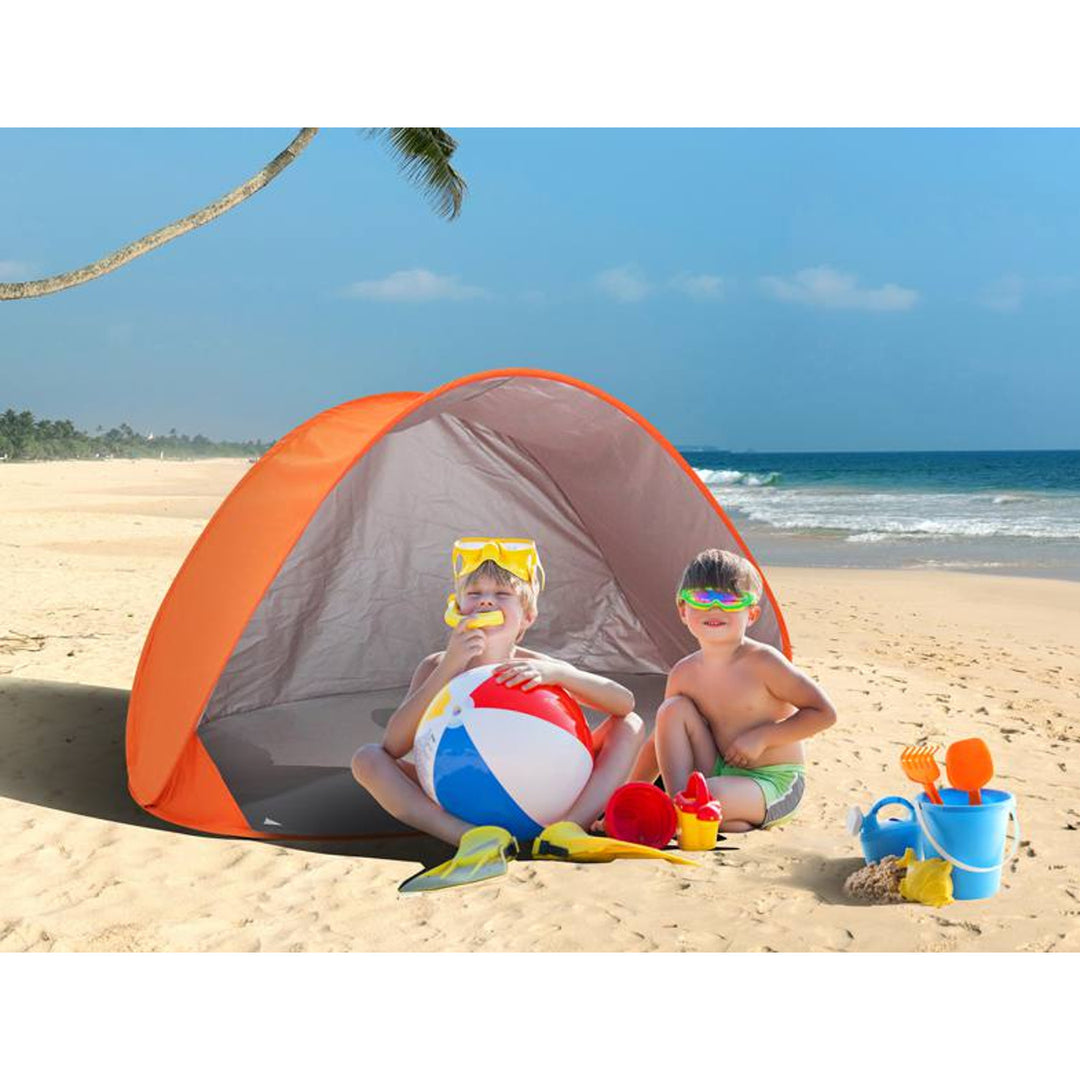 Plážový stan Junior Self Folding LX5015XQOR 145 x 100 x 88 cm Orange
