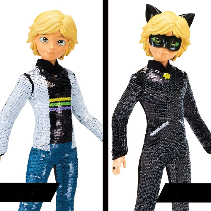 Zázračná: Beruška a čierna mačka Adrien Fashion Flip Doll