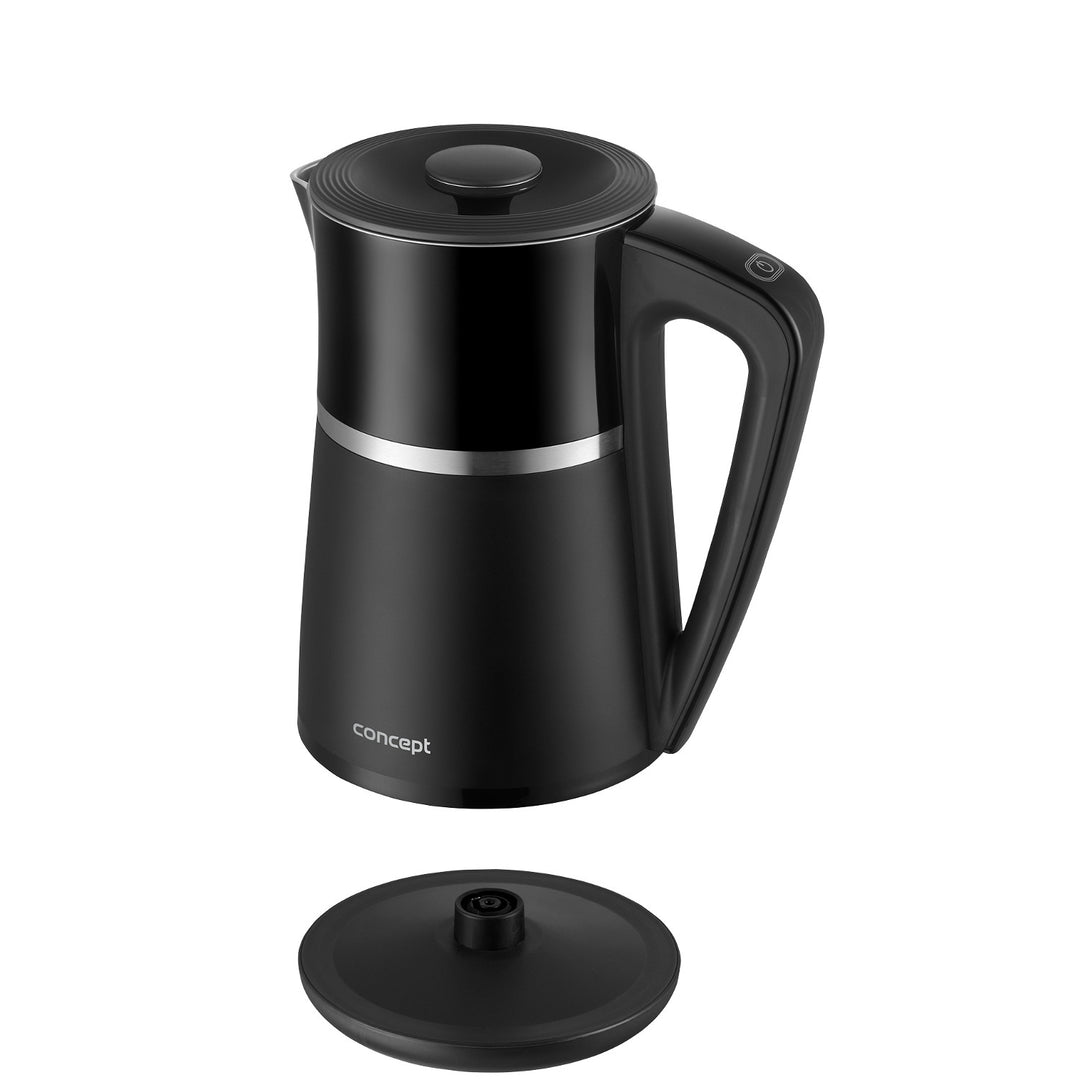 Dvojstenná rýchlovarná kanvica Concept s reguláciou teploty RK3100 s objemom 1,7 l
